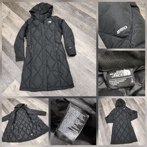 The North Face Black Hooded Puffer Jacket